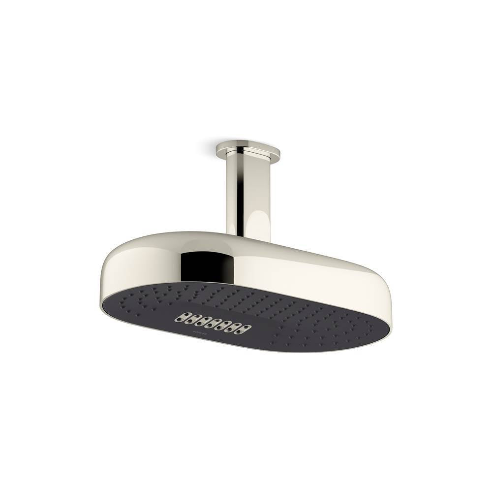 Statement Oblong 14'' two-function rainhead, 2.5 gpm