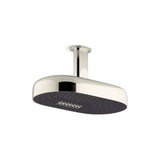 Statement Oblong 14'' two-function rainhead, 2.5 gpm