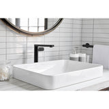 Composed Tall single-handle bathroom sink faucet with Cylindrical handle, 1.2 gpm