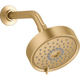 Kohler - Purist Three-function showerhead, 1.75 gpm - Vibrant Brushed Moderne Brass