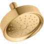 Kohler - Purist Single-function showerhead, 1.75 gpm - Vibrant Brushed Moderne Brass