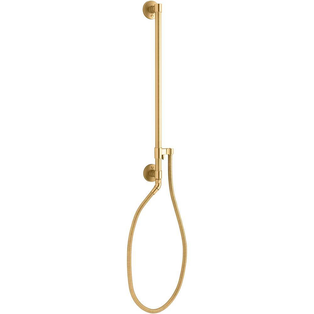 Kohler - HydroRail-H Bath/shower column - Vibrant Brushed Moderne Brass