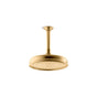 Kohler - 8'' rainhead, 1.75 gpm - Vibrant Brushed Moderne Brass