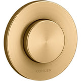Kohler - Real Rain Diverter valve trim - Vibrant Brushed Moderne Brass