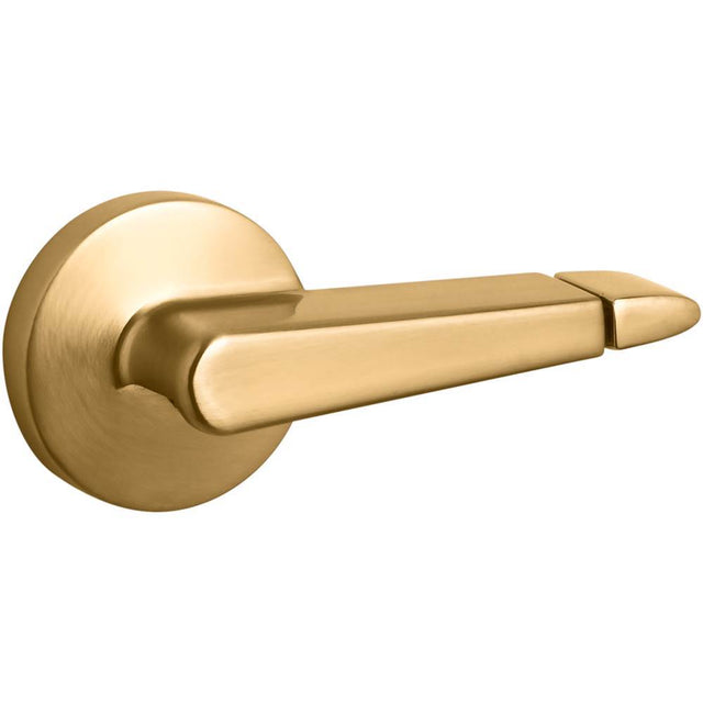Kohler - Dual-flush trip lever, left hand - Vibrant Brushed Moderne Brass