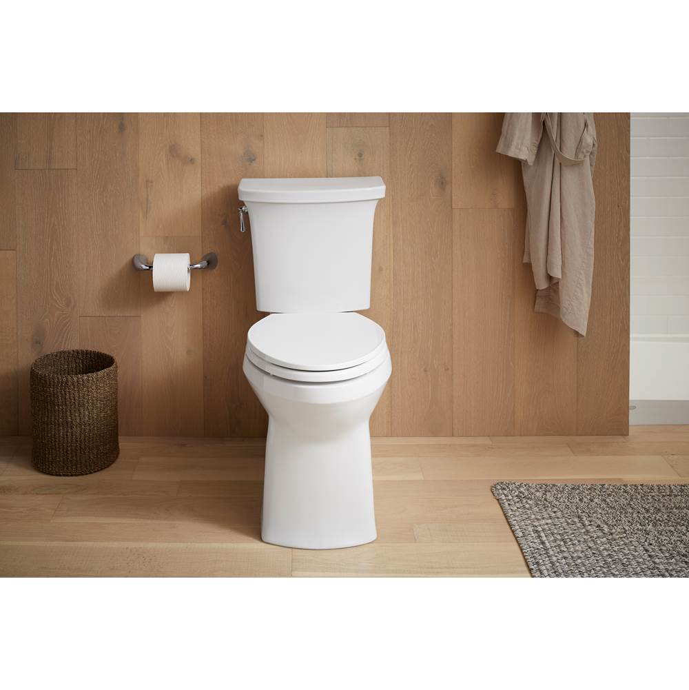 Border ReadyLatch Quiet-CloseE elongated toilet seat with antimicrobial agent