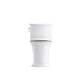 Harken One-piece compact elongated toilet with skirted trapway, 1.28 gpf