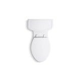 Harken One-piece compact elongated toilet with skirted trapway, 1.28 gpf