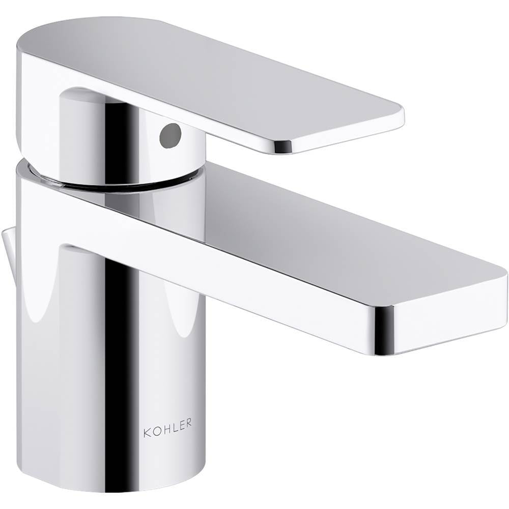 Kohler - Parallel Low single-handle bathroom sink faucet, 1.2 gpm - Polished Chrome