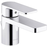 Kohler - Parallel Low single-handle bathroom sink faucet, 1.2 gpm - Polished Chrome
