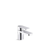 Kohler - Parallel Low single-handle bathroom sink faucet, 1.0 gpm - Polished Chrome
