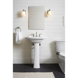 Kelston 23-3/4'' rectangular pedestal bathroom sink