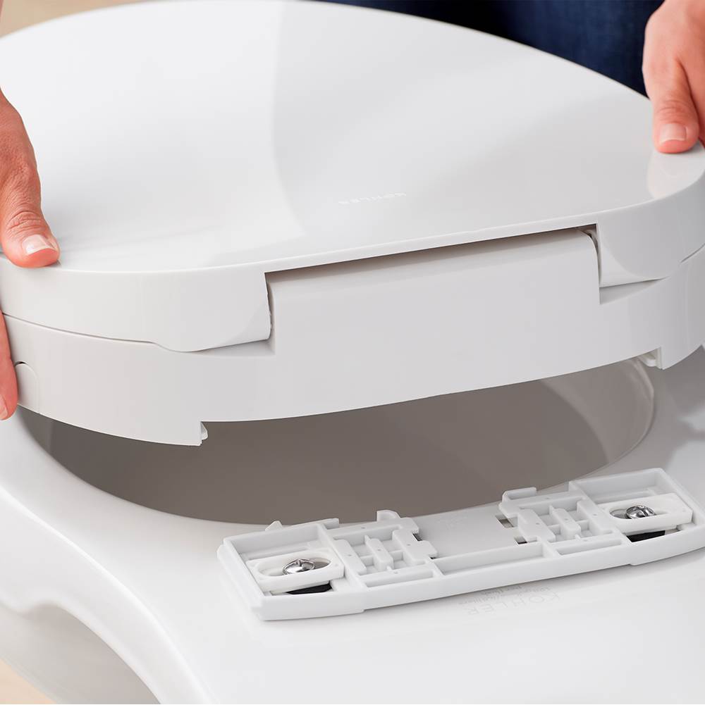 PureWash M300 Elongated manual bidet toilet seat