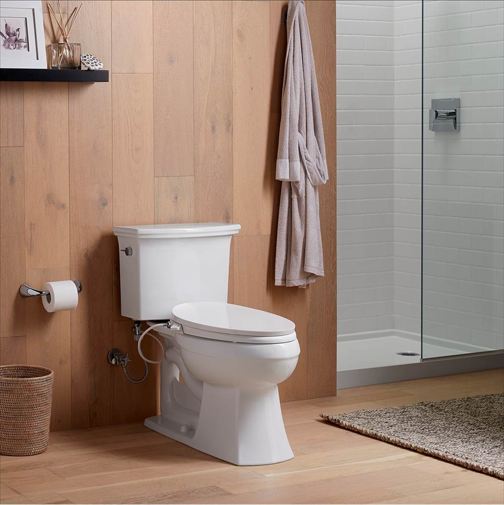 PureWash M300 Elongated manual bidet toilet seat