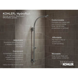 HydroRail-R Beam shower column