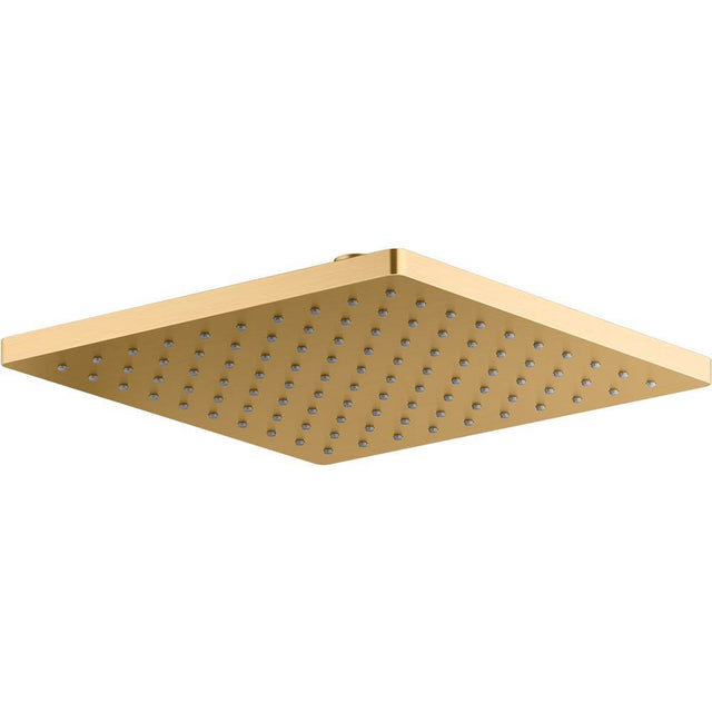 Kohler - Honesty 10'' single-function rainhead, 1.75 gpm - Vibrant Brushed Moderne Brass
