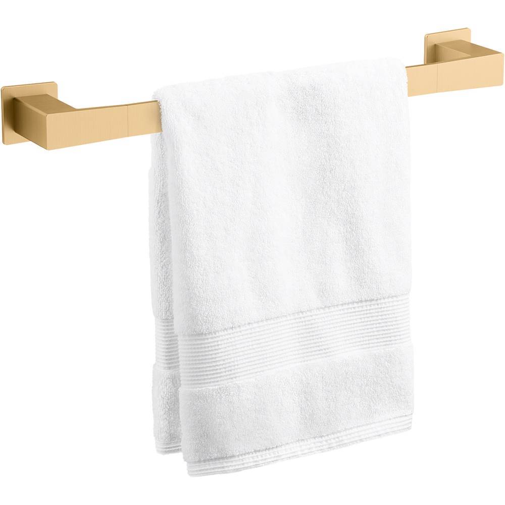 Kohler - Honesty 18'' towel bar - Vibrant Brushed Moderne Brass