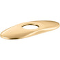 Kohler - Escutcheon plate, 6'' - Vibrant Brushed Moderne Brass