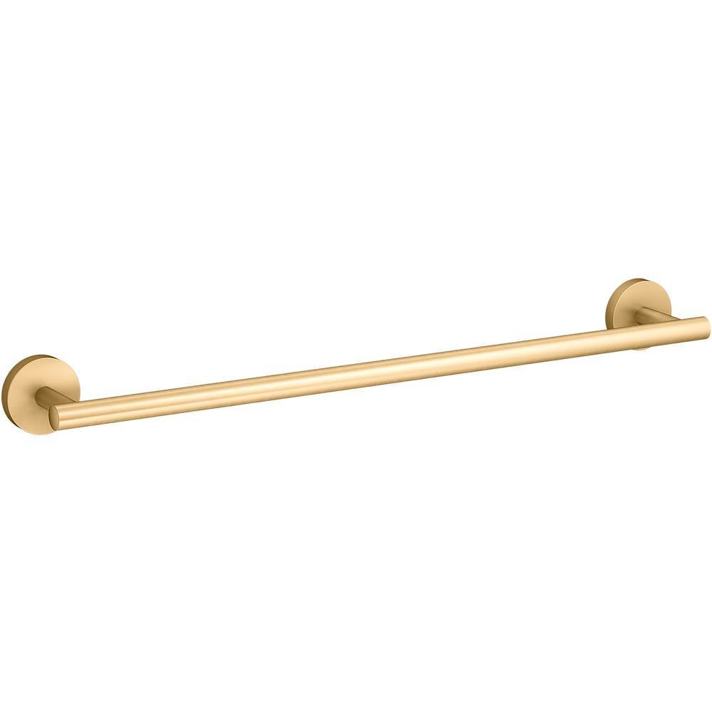 Kohler - Elate 18'' towel bar - Vibrant Brushed Moderne Brass