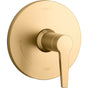 Kohler - Pitch Rite-Temp valve trim - Vibrant Brushed Moderne Brass