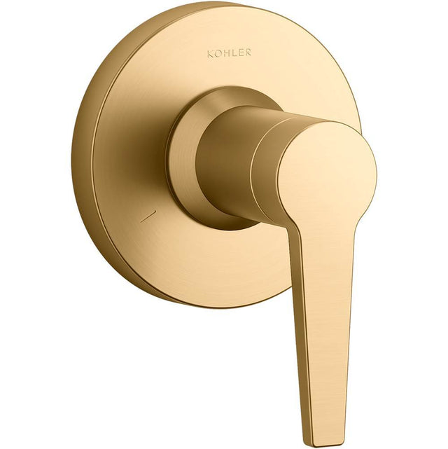 Kohler - Pitch MasterShower transfer valve trim - Vibrant Brushed Moderne Brass