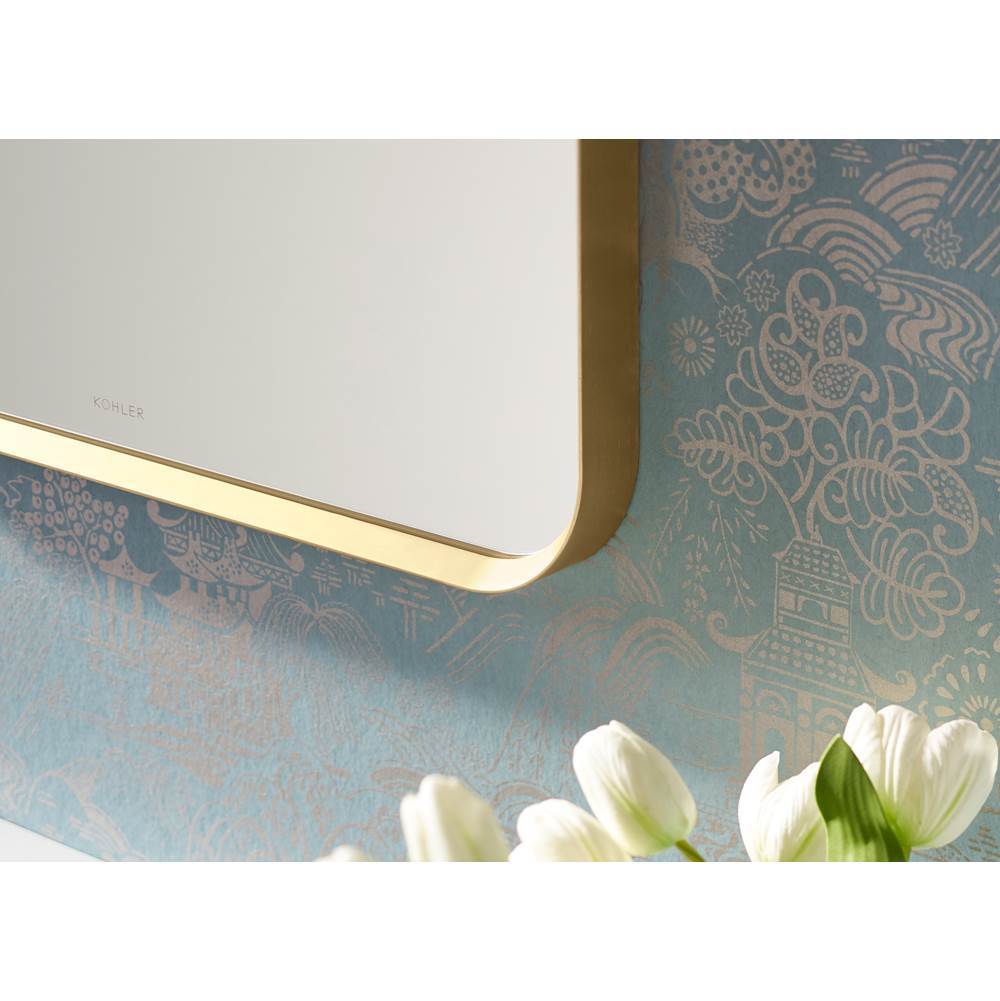 Essential 22'' x 34'' rectangular framed mirror