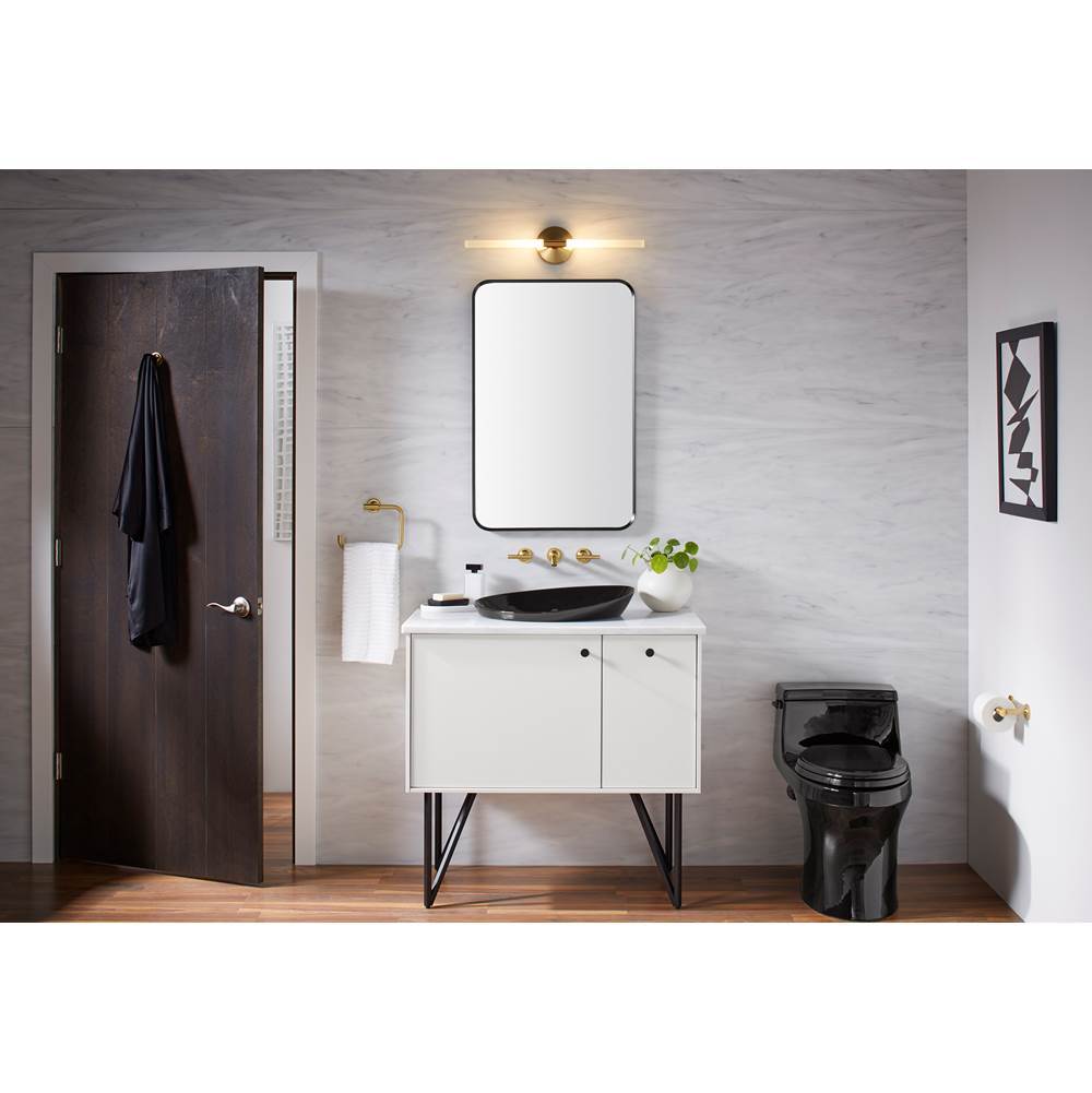 Essential 22'' x 34'' rectangular framed mirror
