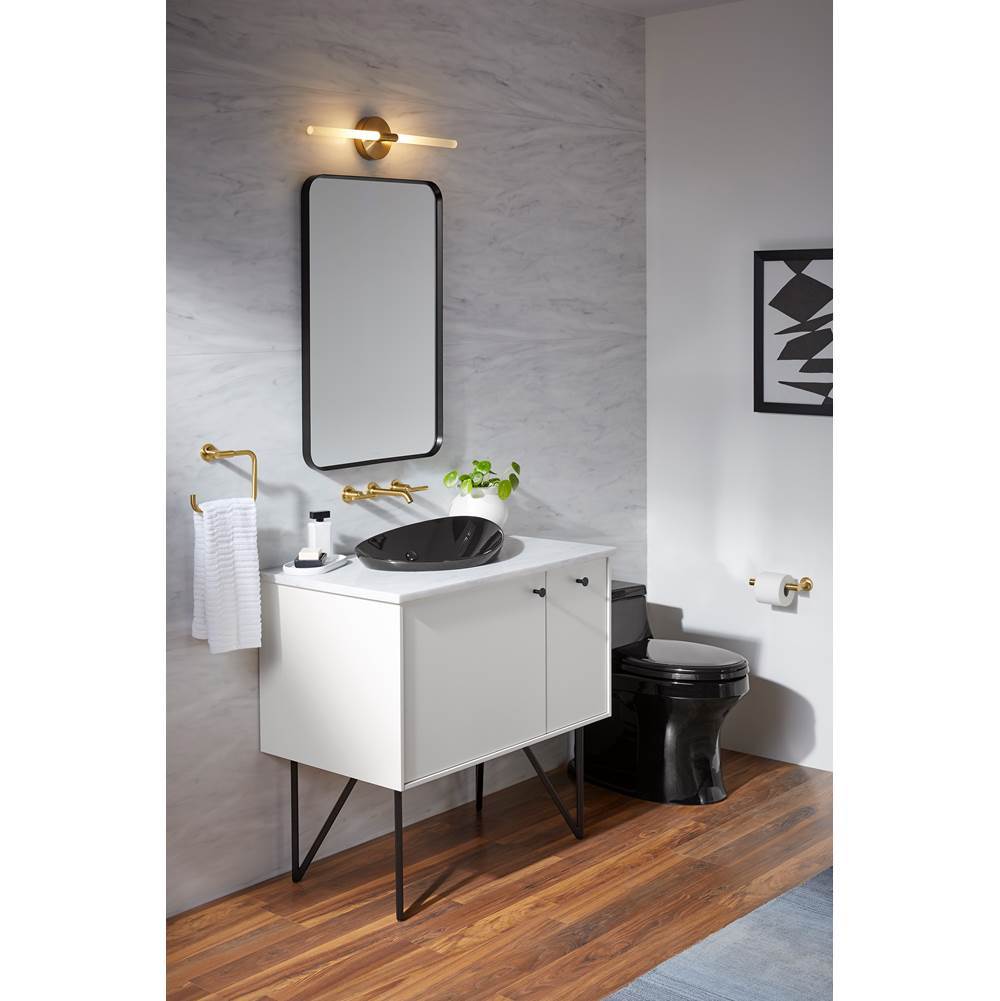 Essential 22'' x 34'' rectangular framed mirror