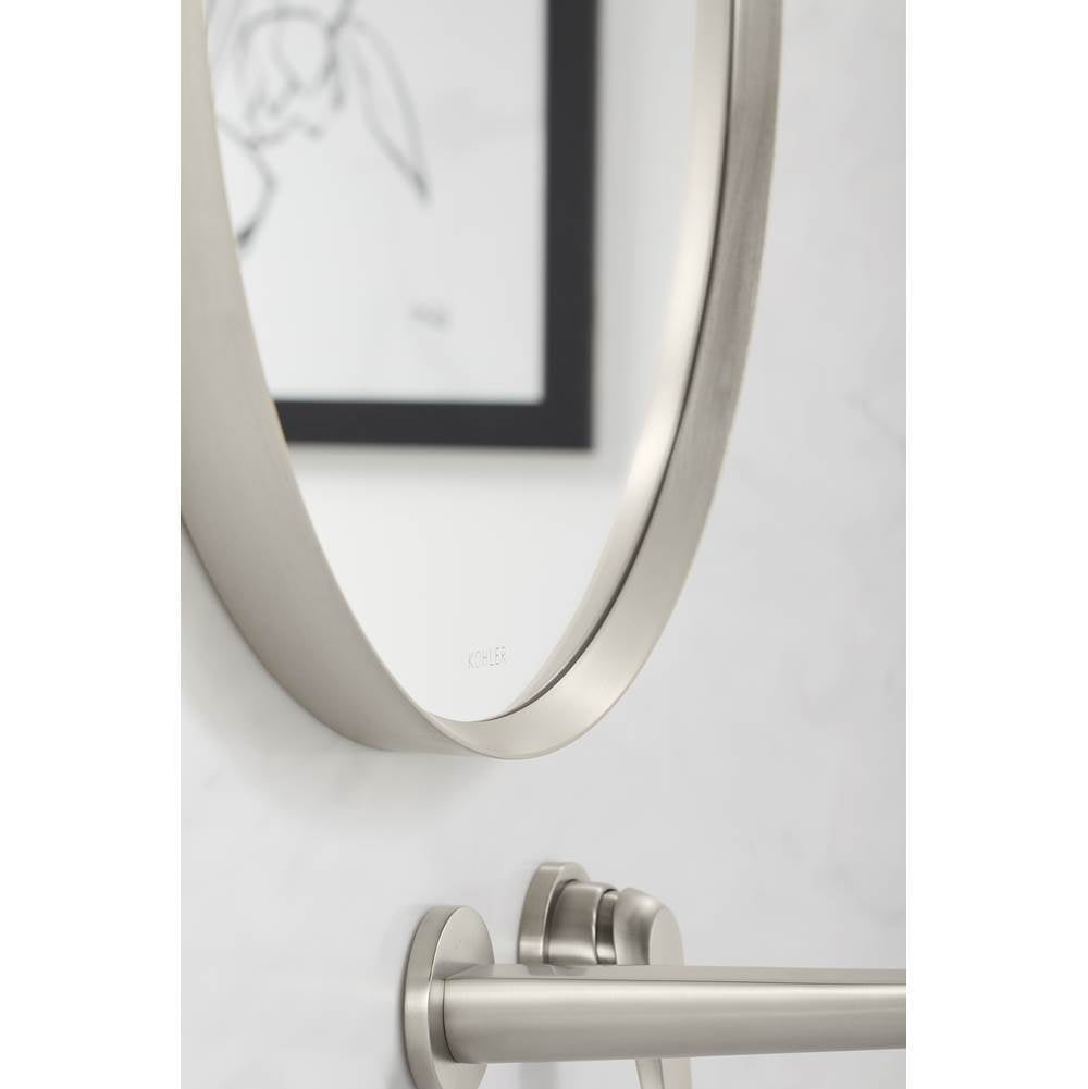 Essential 20'' x 40'' capsule framed mirror