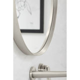 Essential 20'' x 40'' capsule framed mirror