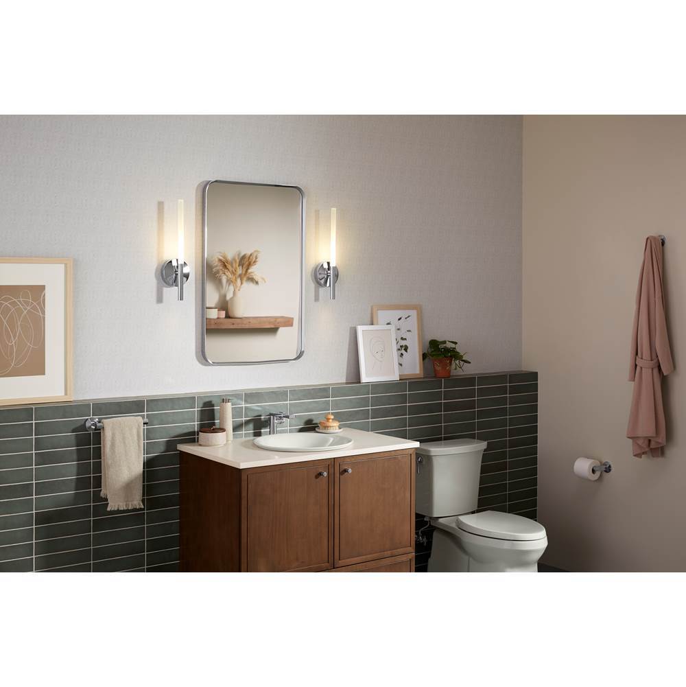 Essential 22'' x 34'' rectangular framed mirror