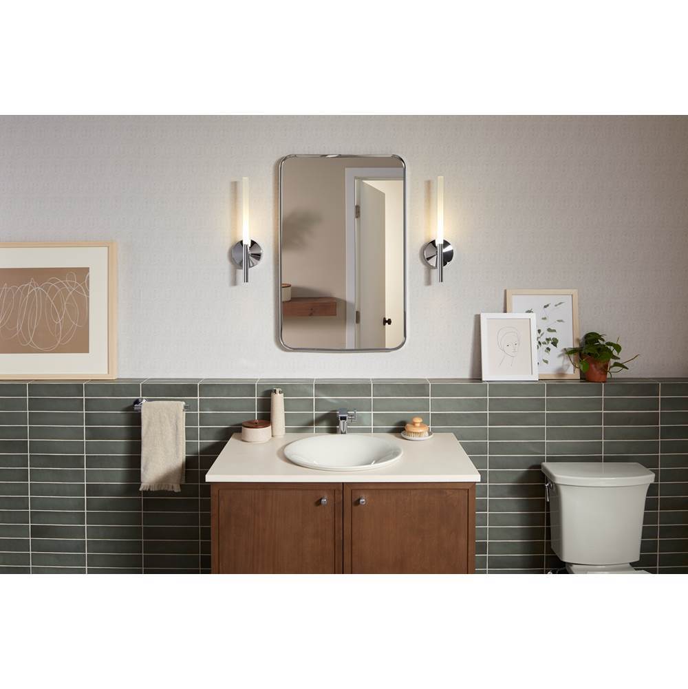 Essential 22'' x 34'' rectangular framed mirror