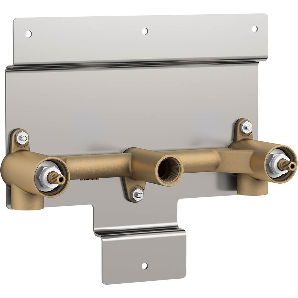 Kohler - Parallel Two-handle wall-mount bath faucet valve