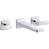 Kohler - Parallel Wall-mount bath faucet trim - Polished Chrome