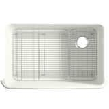 Ironridge 34'' undermount single-bowl farmhouse kitchen sink