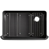 Ironridge 34'' undermount single-bowl farmhouse kitchen sink