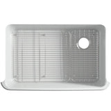 Ironridge 34'' undermount single-bowl farmhouse kitchen sink