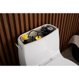 Santa RosaE ContinuousClean ST one-piece compact elongated toilet, 1.28 gpf