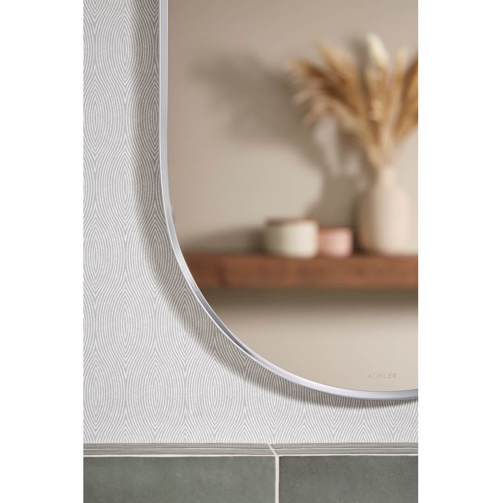 Essential 20'' x 40'' capsule framed mirror