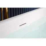 Evok 66'' x 30'' freestanding bath