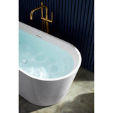 Evok 66'' x 30'' freestanding bath