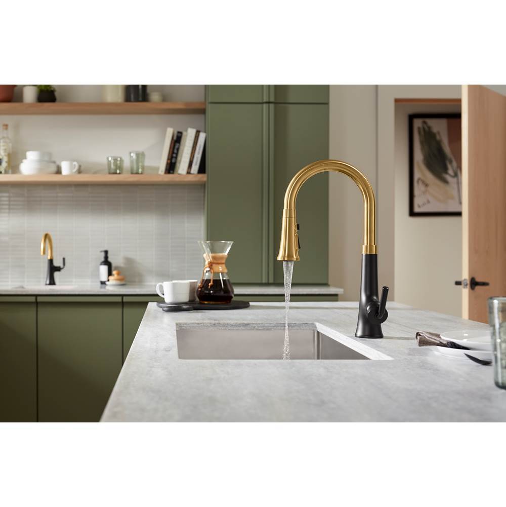 ToneE Touchless pull-down kitchen sink faucet with KOHLER Konnect