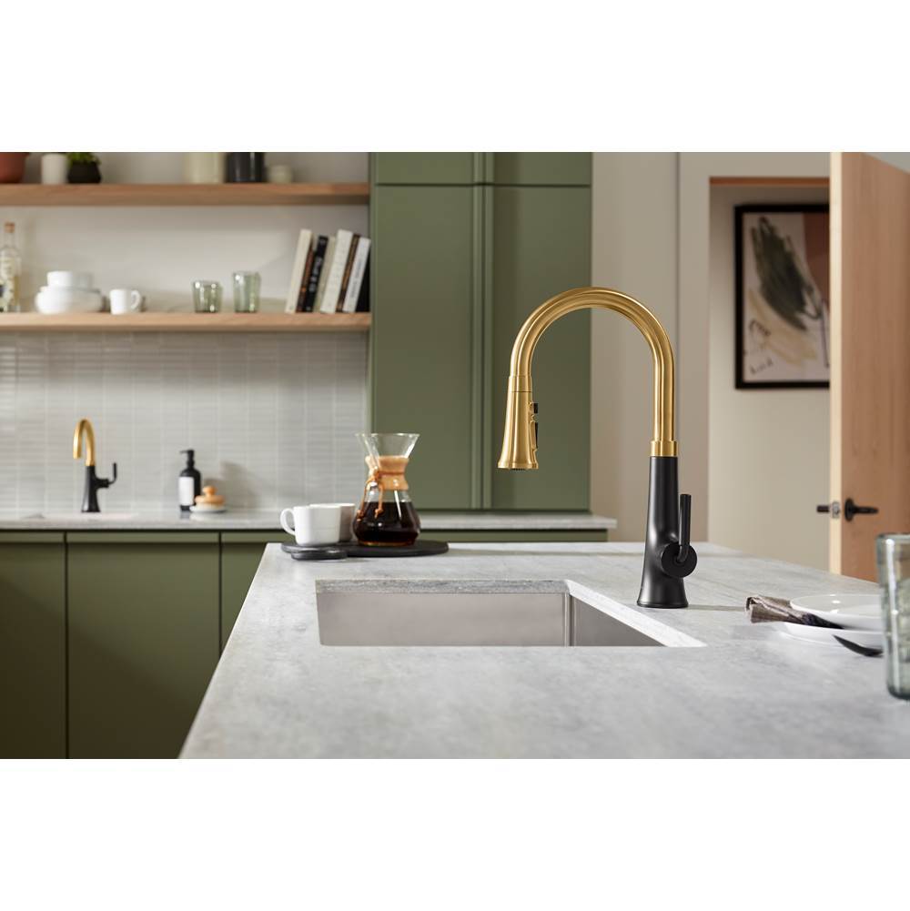 ToneE Touchless pull-down kitchen sink faucet with KOHLER Konnect