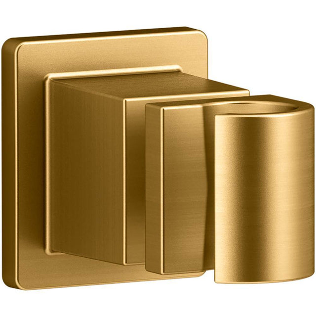 Kohler - Awaken Adjustable wall holder - Vibrant Brushed Moderne Brass