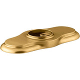 Kohler - Artifacts Escutcheon plate - Vibrant Brushed Moderne Brass