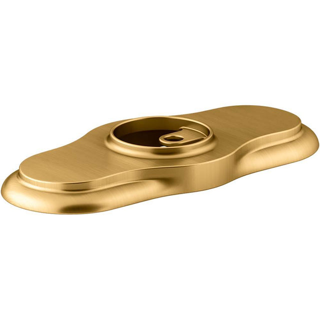 Kohler - Artifacts Escutcheon plate - Vibrant Brushed Moderne Brass