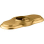Kohler - Artifacts Escutcheon plate - Vibrant Brushed Moderne Brass