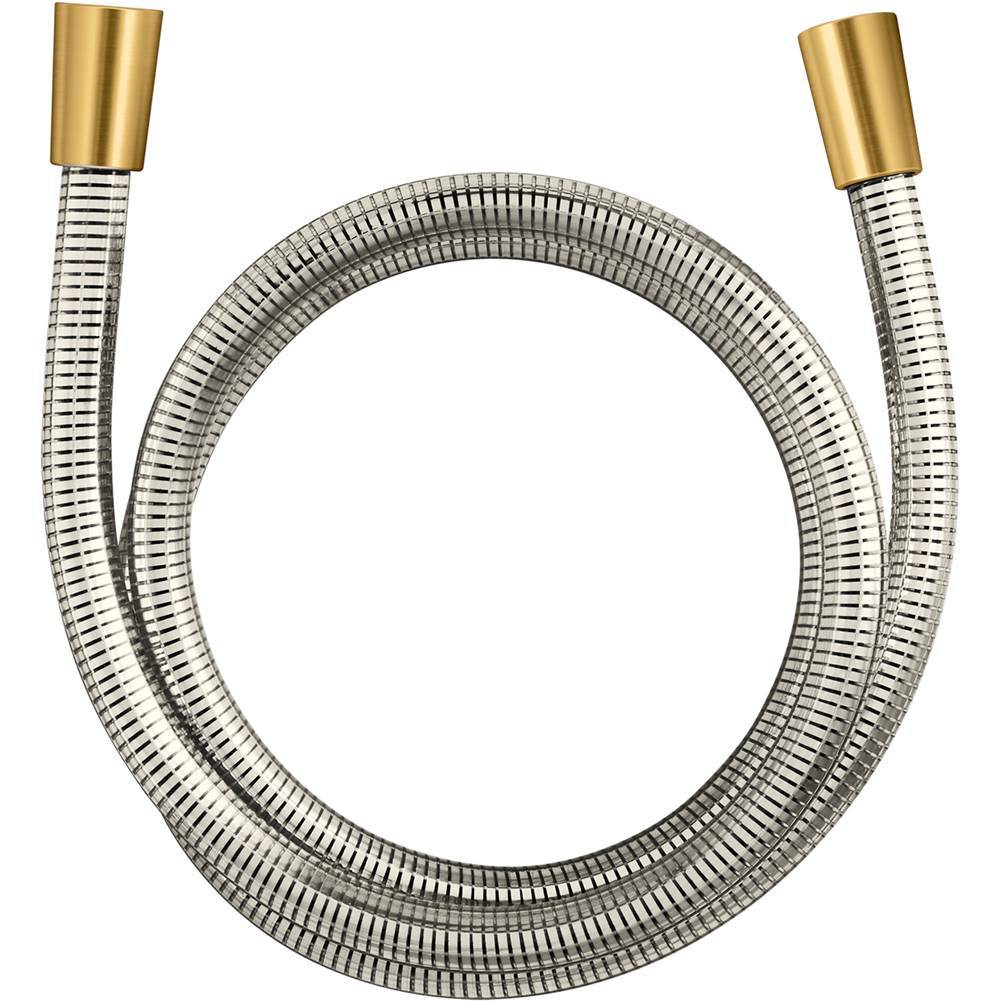 Kohler - Awaken 60'' ribbon hose - Vibrant Brushed Moderne Brass