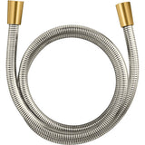 Kohler - Awaken 60'' ribbon hose - Vibrant Brushed Moderne Brass