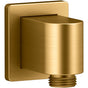 Kohler - Awaken Wall-mount supply elbow - Vibrant Brushed Moderne Brass